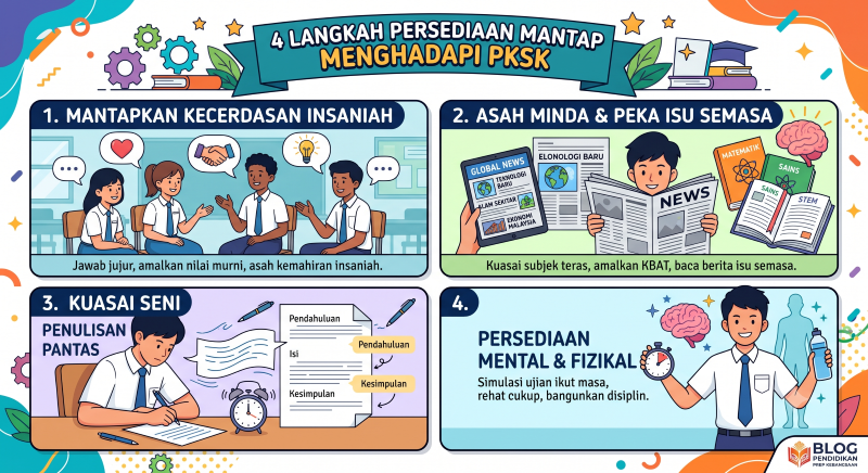 4 Langkah Persediaan Mantap Menghadapi PKSK